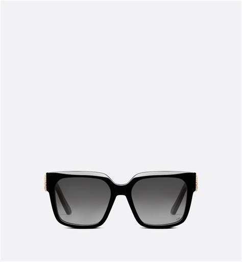 dior sunglasses 211a 130-17|30Montaigne S11I Black Square Sunglasses .